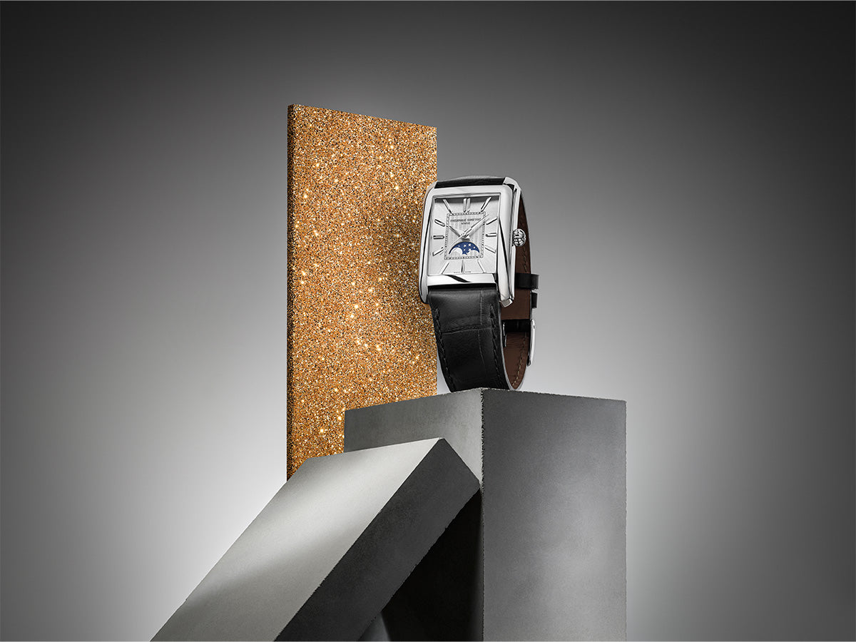 The First Ever Moonphase for Frederique Constant’s Classics Carrée Automatic