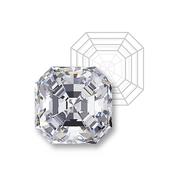 Asscher Cut Diamond Knar Jewellery
