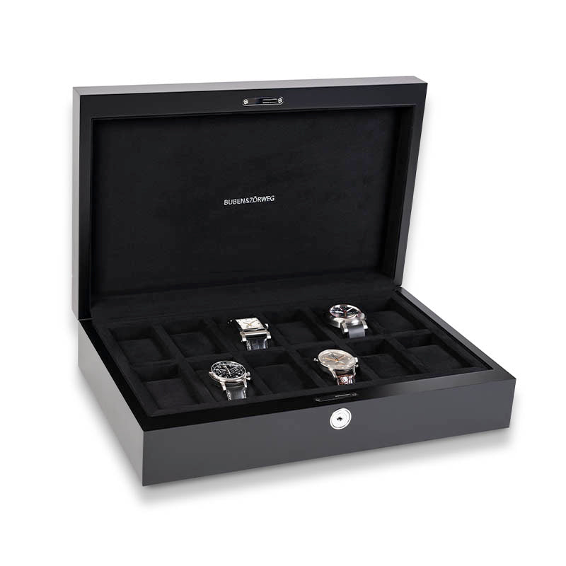 Buben & Zorweg Neo 12 Watch Case - Matte Carbon