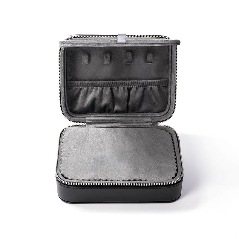 Buben & Zorweg Roma Black Leather Jewellery Case