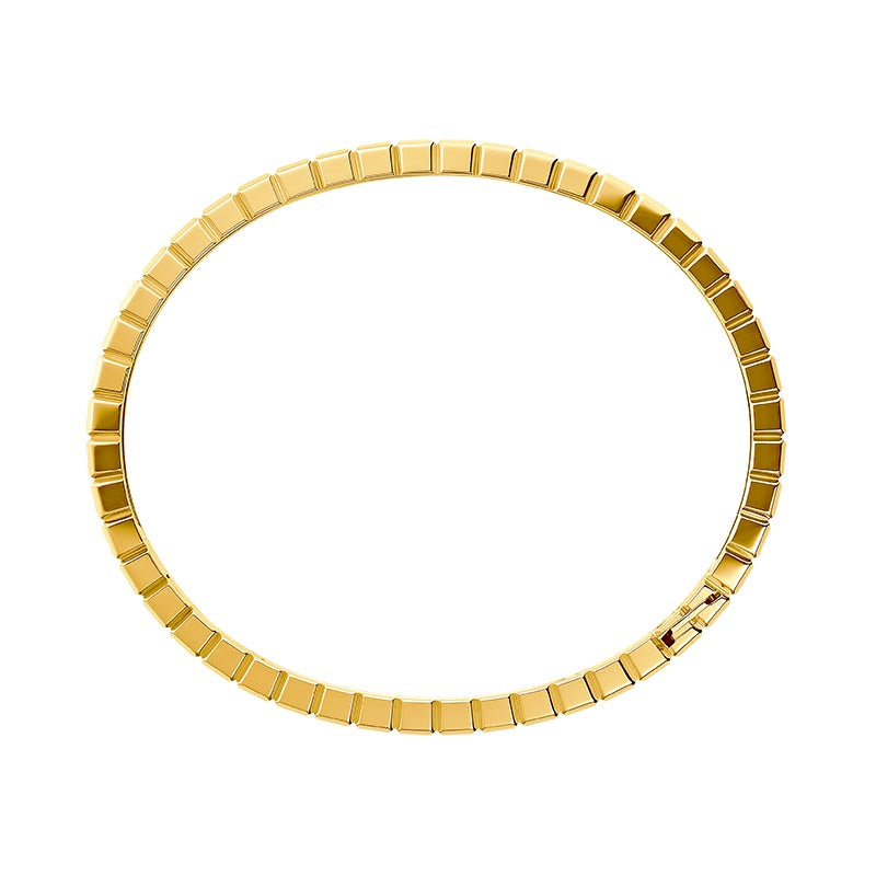 Chopard Yellow Gold Ice Cube Diamond Bangle