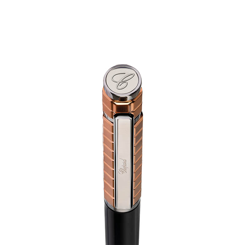 Chopard Ice Cube Black Resin Ballpoint Pen