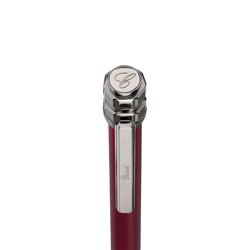 Chopard Ice Cube Pure Burgundy Lacquered Ballpoint Pen