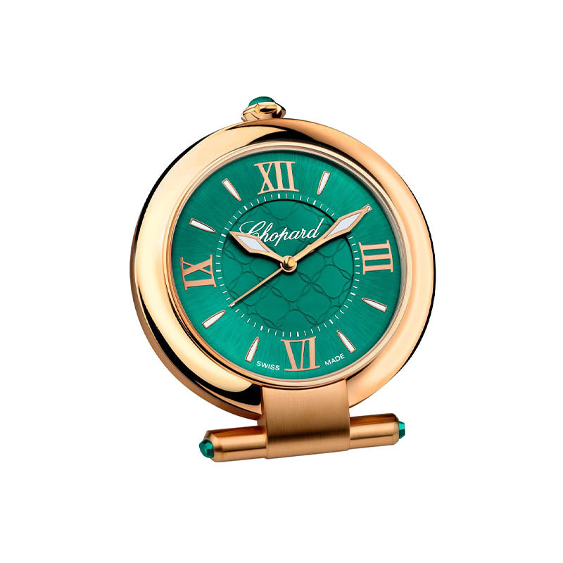 Chopard Rose Toned Stainless Steel Imperiale Alarm Clock