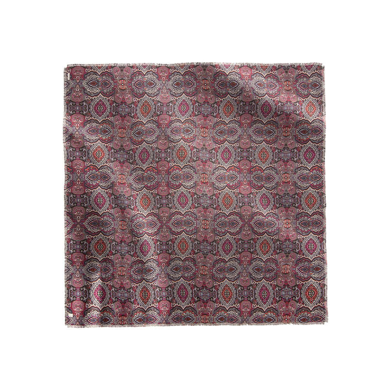 Chopard Signature Red Organic Silk Twill Shawl