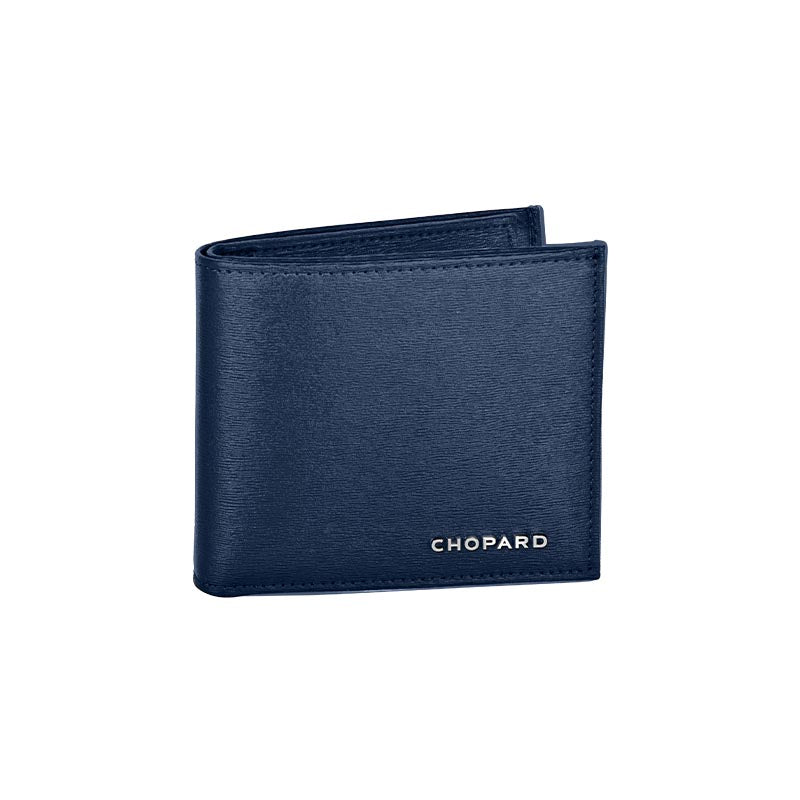 Chopard Classic Small Blue Leather Wallet
