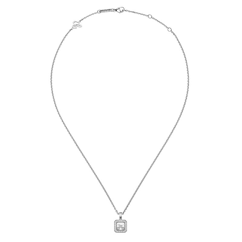 Chopard White Gold Happy Diamonds Icon Pendant