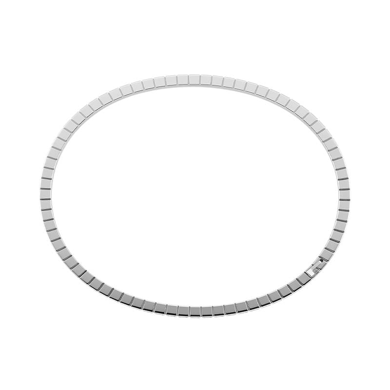 Chopard White Gold Ice Cube Diamond Bangle