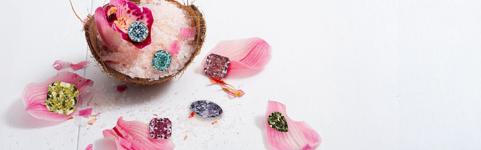 Coloured Diamonds Knar Jewellery