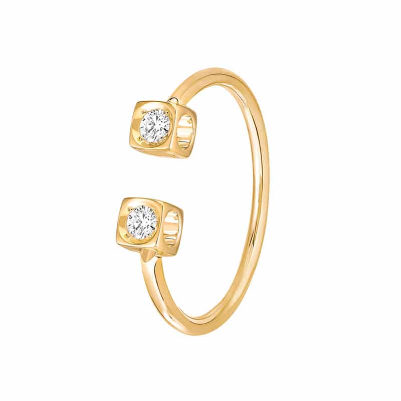 DVN00025   Style No 208511 dinh van Le Cube Diamant Ring 1