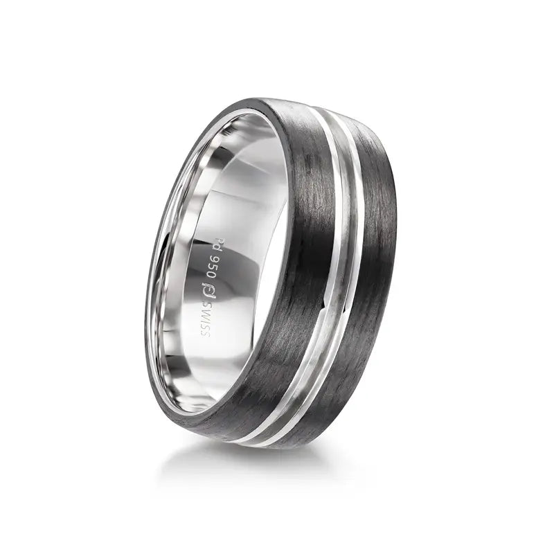 Furrer Jacot Palladium and Carbon Fiber Band