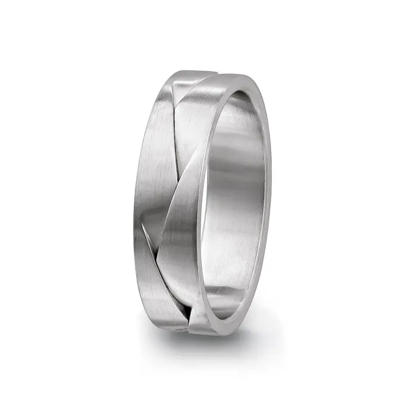 Furrer Jacot Platinum Braided Band