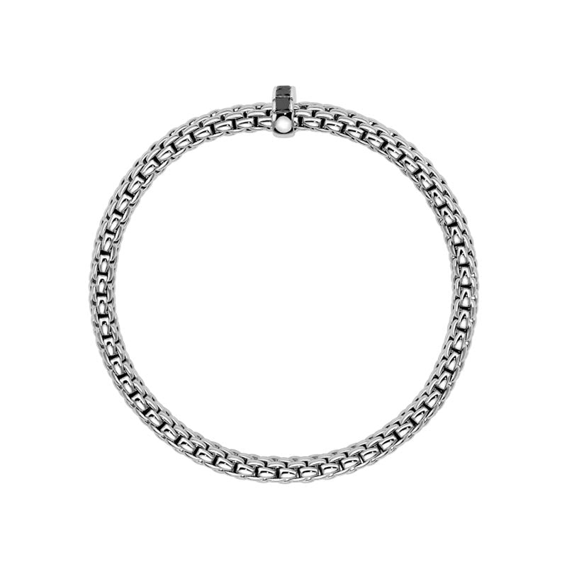 Fope Vendome White Gold & Black Diamond Bracelet