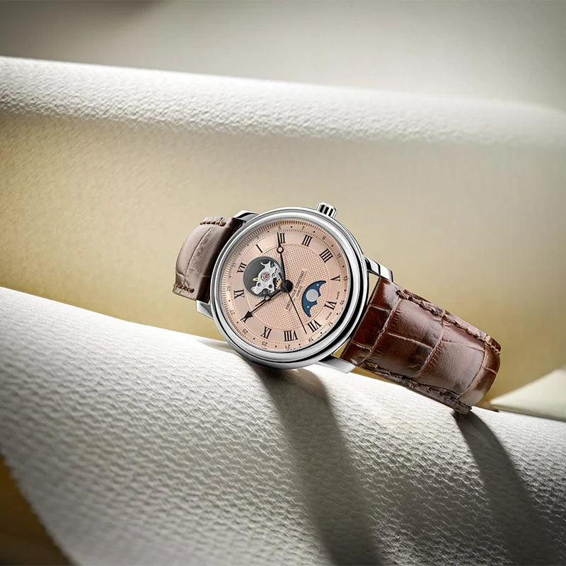 Frederique Constant Classics Heart Beat Moonphase 40 FC-335MCSALB4P26