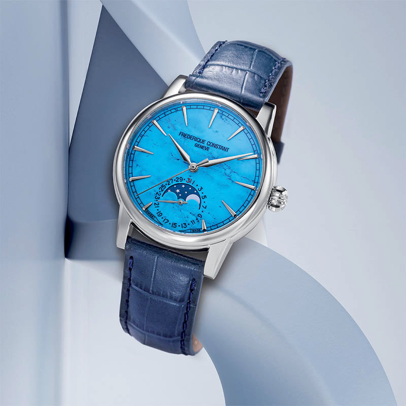 Frederique Constant Limited Edition Classic Moonphase Date Manufacturer 40 FC-716TU3H6