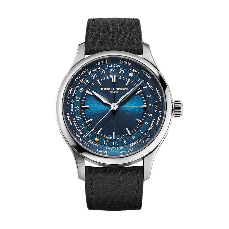 Frederique Constant Limited Edition Watch Angels Worldtimer 40.5 FC-718N4H6