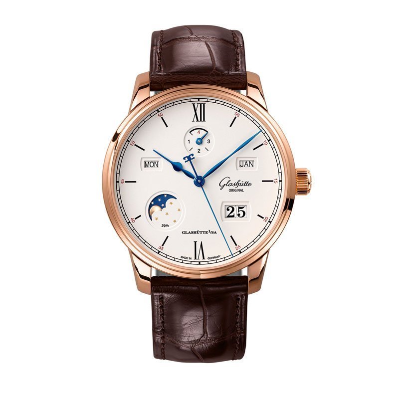 GLA00215 Glashutte Men Original Senator Excellence Perpetual Calendar
