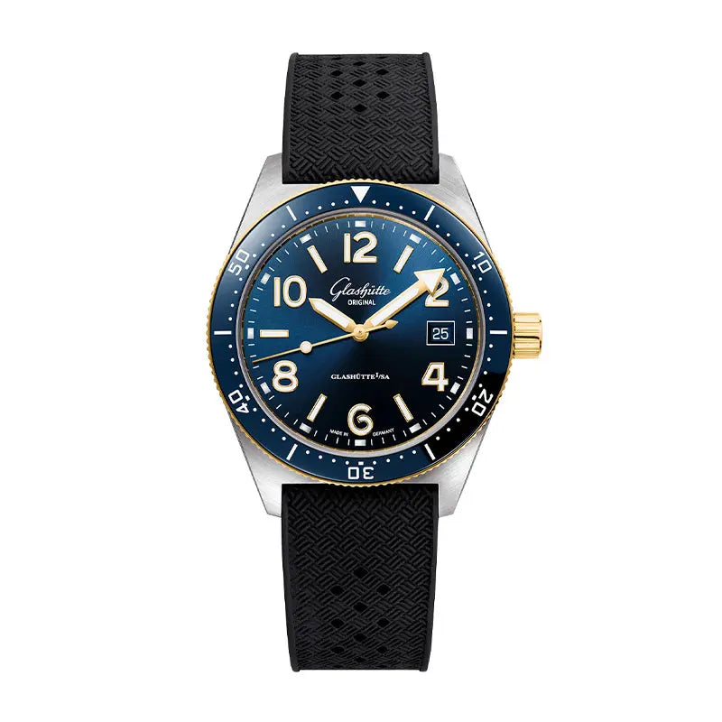 Glashutte Original SeaQ Bico RubberStrap Front RGB