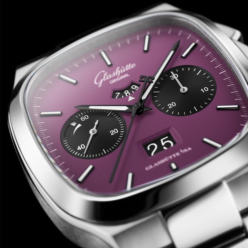 Glashütte Original Seventies Limited Edition Chronograph Panorama Date 40 1-37-02-20-02-70