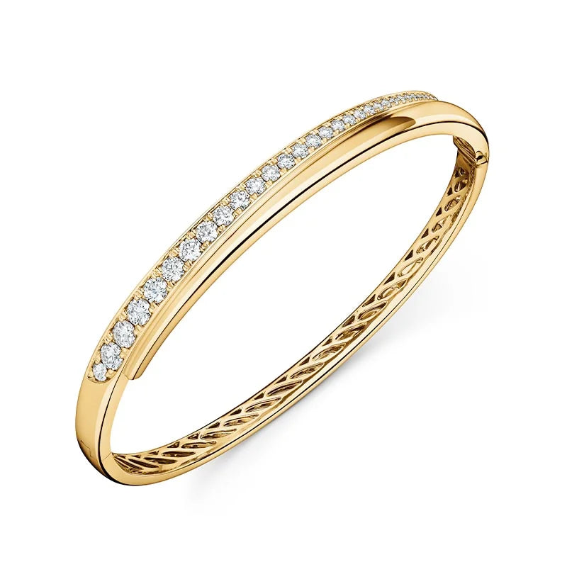 Hearts On Fire Bracelet UU2644 YG M angle