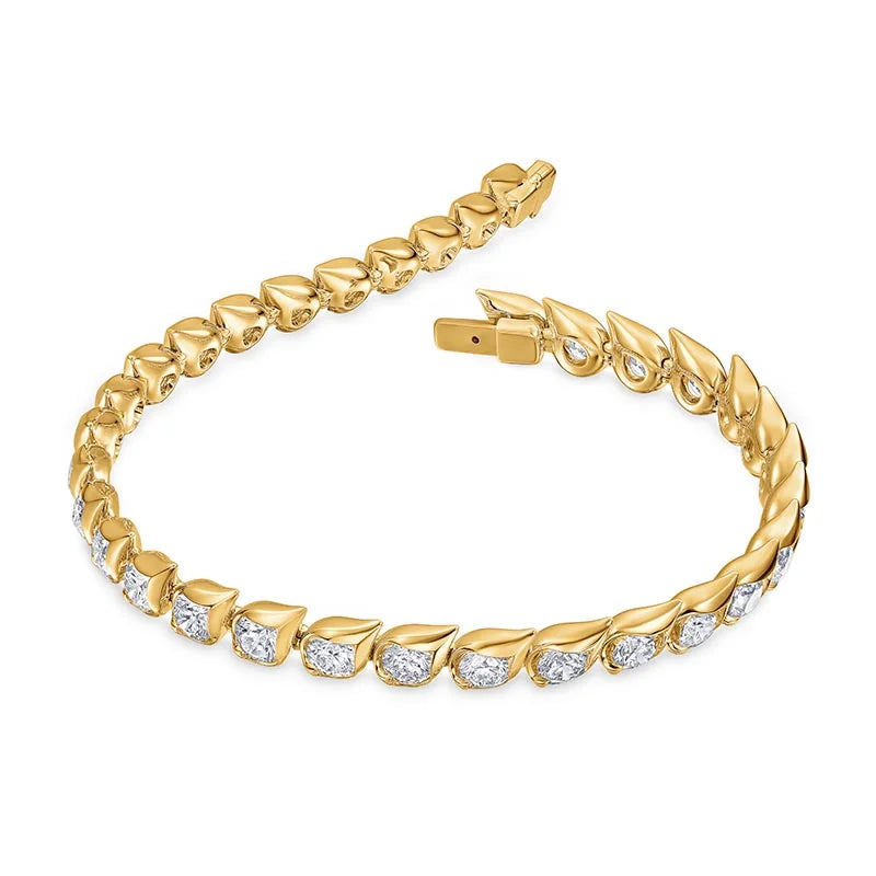 Hearts On Fire Bracelet UU2891 YG open