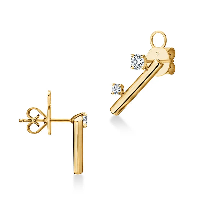 Hearts On Fire Earrings UU28508YGHV030 side