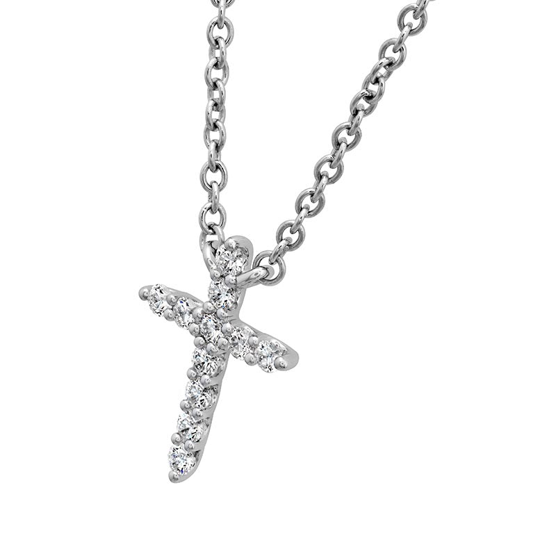 Hearts On Fire Necklace HFPSIGCR00118W angle