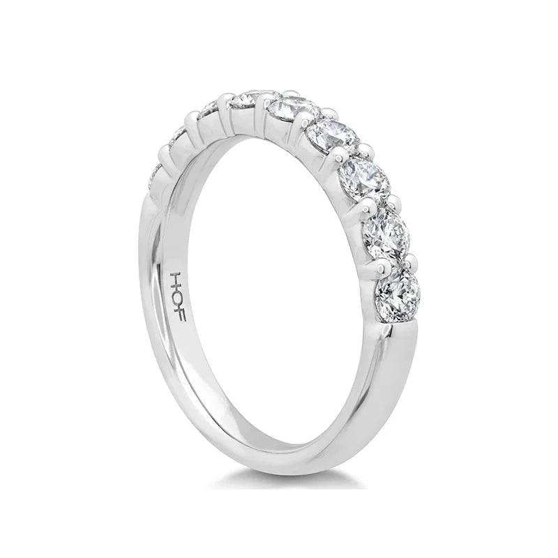 Hearts On Fire Ring WGSig9Stone side 1
