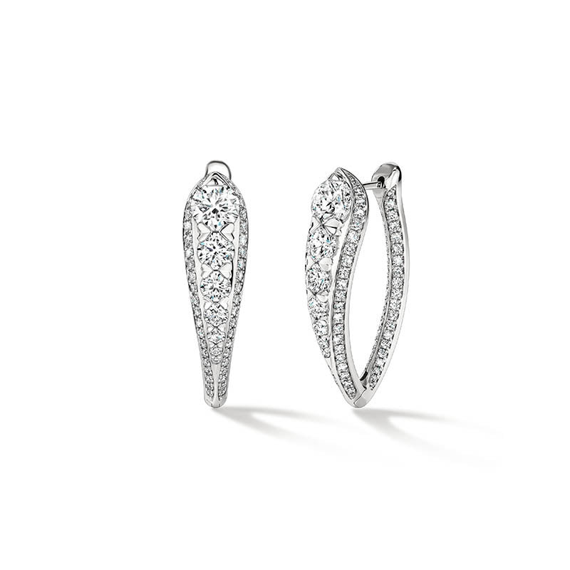Hearts on Fire Evermore White Gold Diamond Earrings
