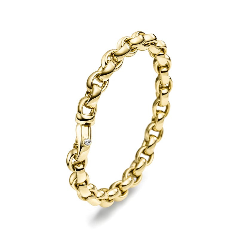 IsabelleFa Yellow Gold 8mm ChaCha Bracelet
