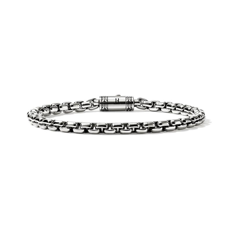 John Hardy 4.8mm Sterling Silver Box Chain Bracelet