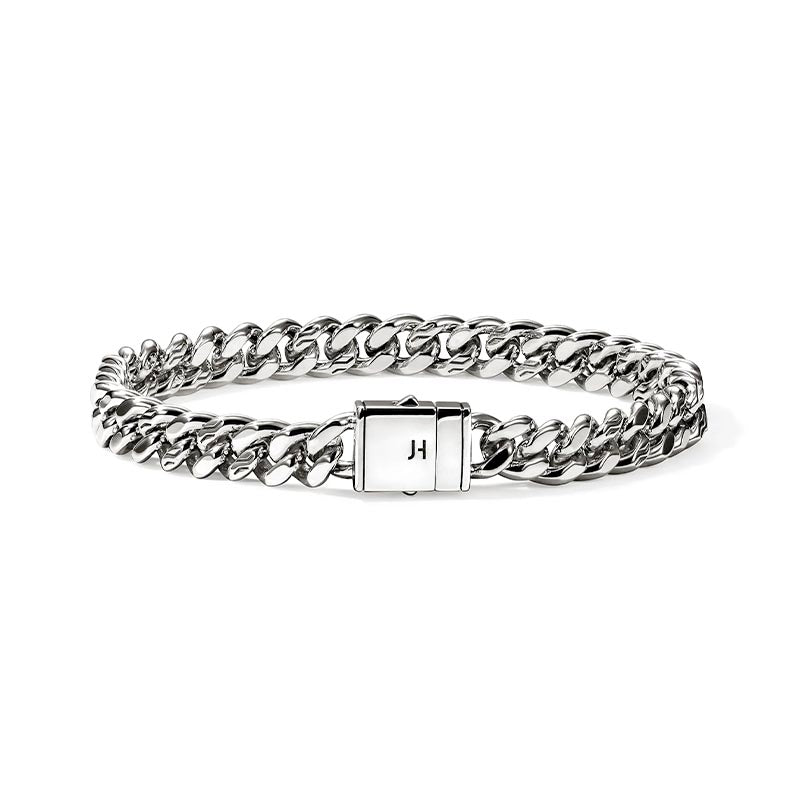 John Hardy 7mm Sterling Silver Curb Link Bracelet