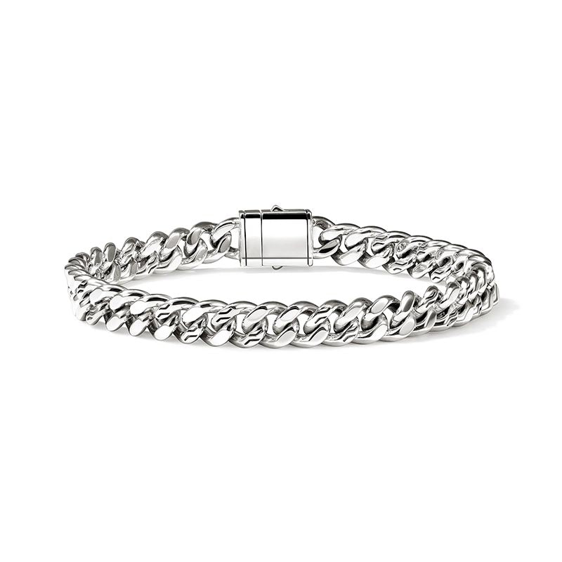 John Hardy 7mm Sterling Silver Curb Link Bracelet