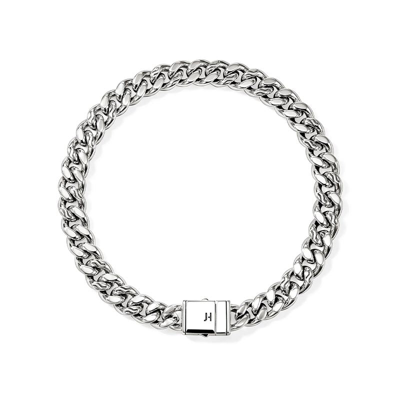 John Hardy 7mm Sterling Silver Curb Link Bracelet