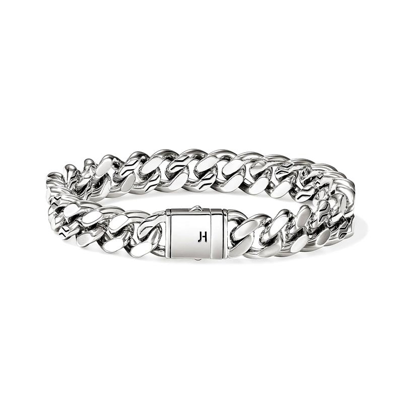 John Hardy 11mm Sterling Silver Curb Bracelet