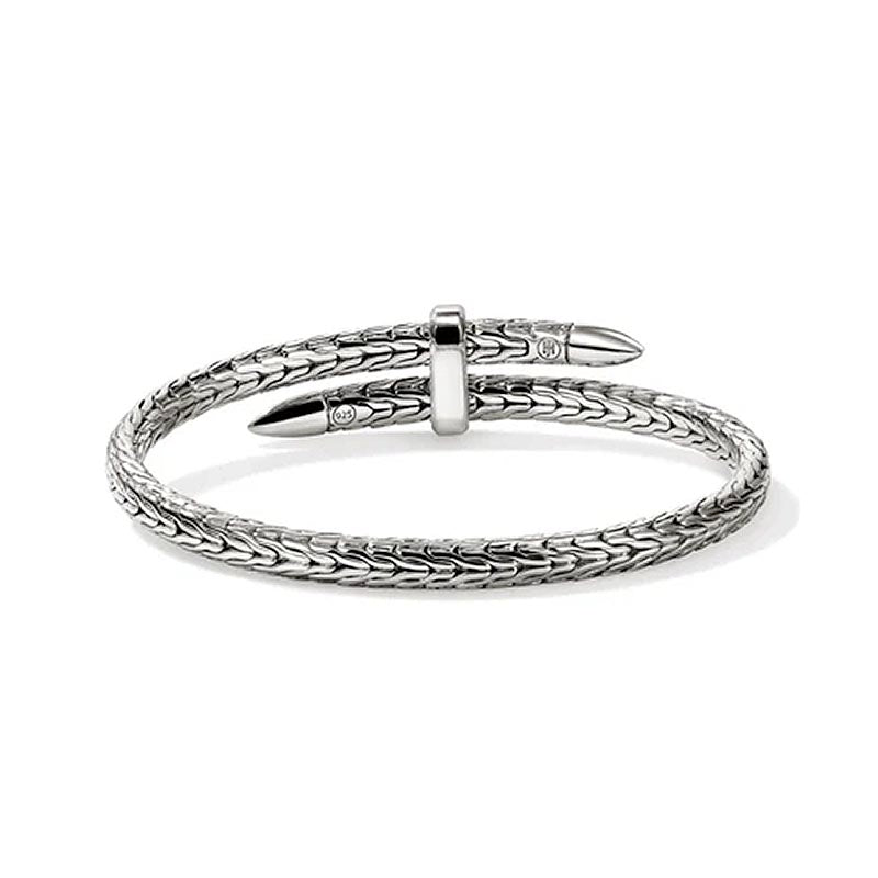 John Hardy Sterling Silver 5.5mm Spear Cuff