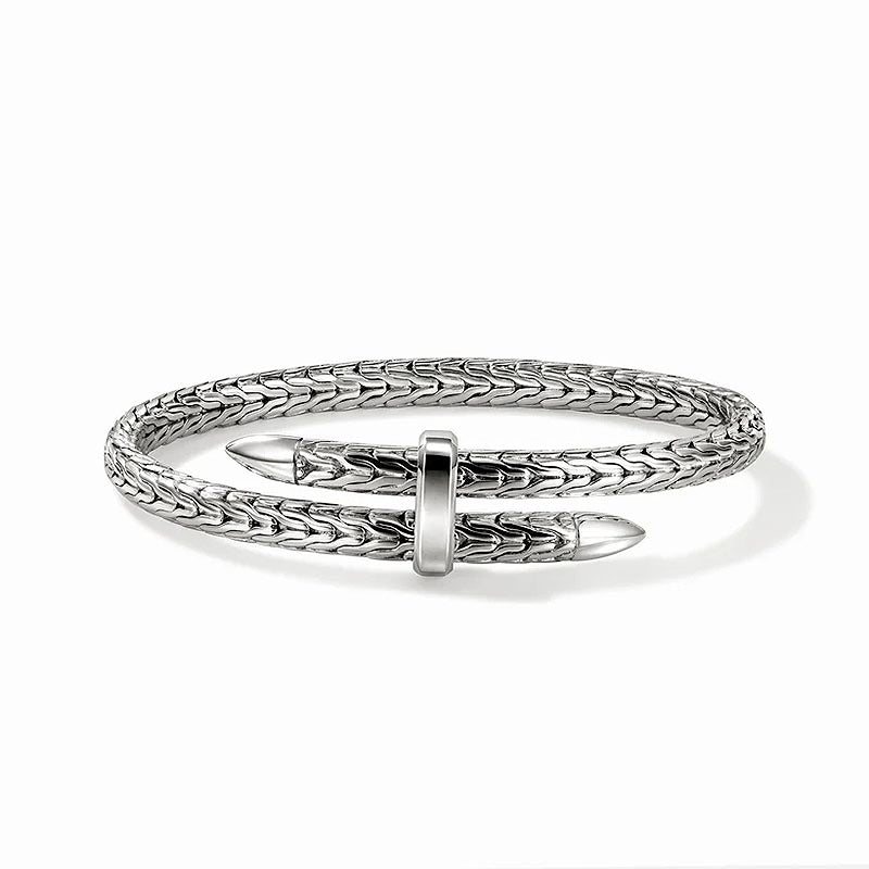 John Hardy Sterling Silver 5.5mm Spear Cuff