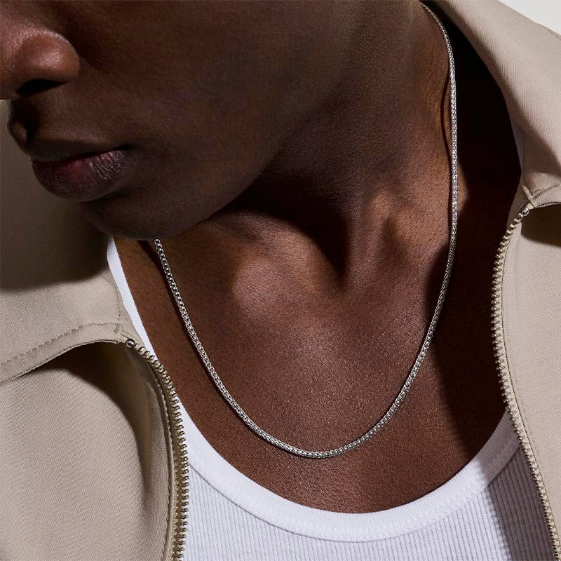 John Hardy 2.5mm Sterling Silver Icon Mini Chain