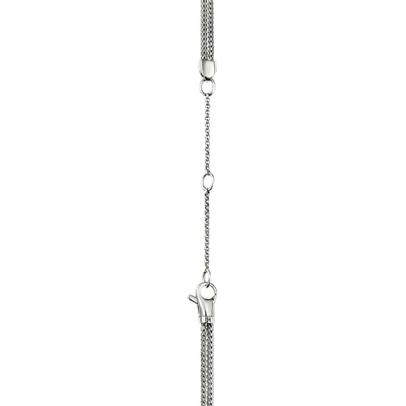 John Hardy Sterling Silver Infinite Love Knot Station Necklace