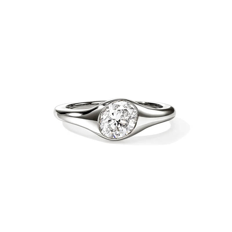 John Hardy Sterling Silver Lovestruck Diamond Ring