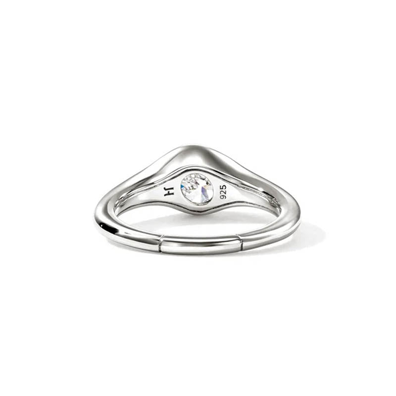John Hardy Sterling Silver Lovestruck Diamond Ring