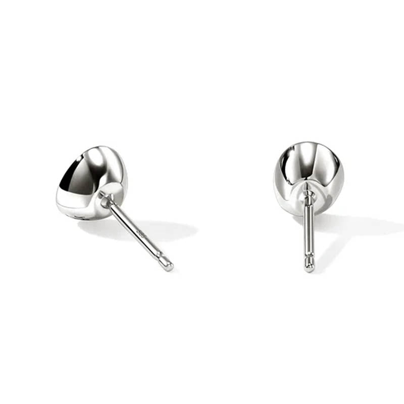 John Hardy Sterling Silver Lovestruck Stud Diamond Earrings