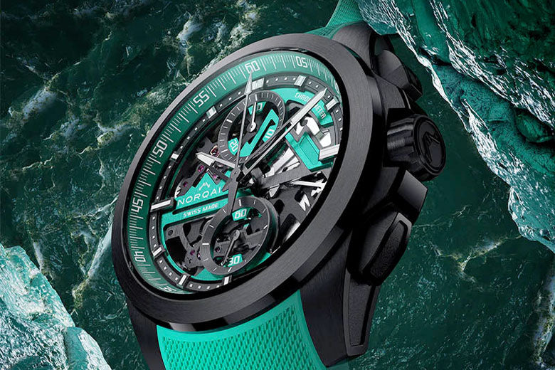 Knar Green Dial Watches Banner