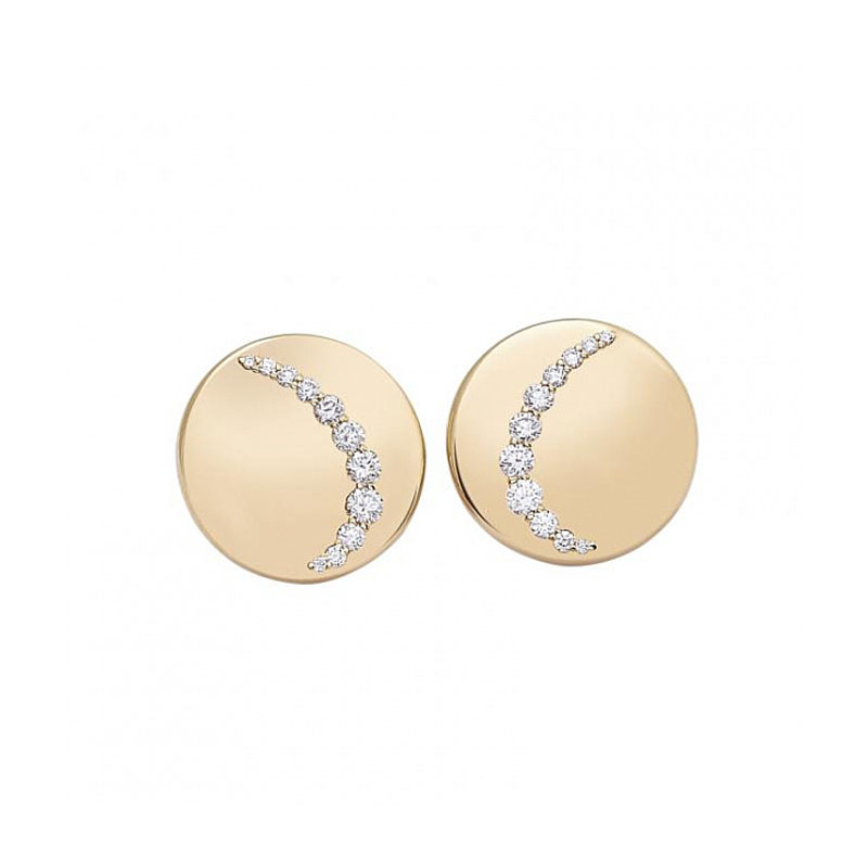 Knar Signature Collection Luce Libra Stud Earrings KSCGVC5