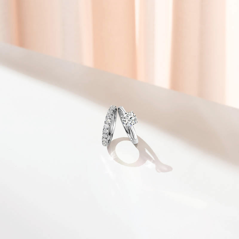 Hearts On Fire Wedding Bands