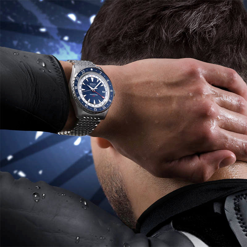 MIDO Ocean Star Special Edition GMT 40.5 M0268291804100