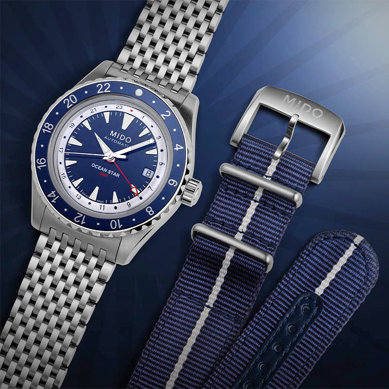 MIDO Ocean Star Special Edition GMT 40.5 M0268291804100