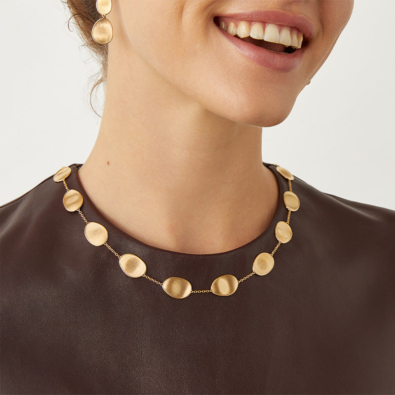 Marco Bicego Lunaria Yellow Gold Necklace