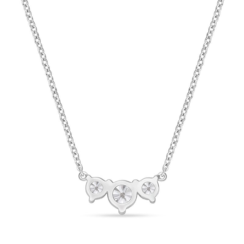 Mémoire Trinity White Gold Diamond Necklace