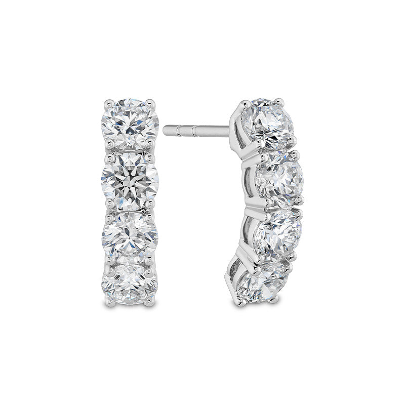 Mémoire Essentials White Gold Diamond Earrings